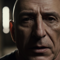 photograph close up portrait 62-year-old tough decorated general, CLEAN SHAVEN, serious, stoic cinematic 4k epic detailed 4k epic detailed photograph shot on kodak detailed bokeh cinematic hbo dark moody --ar 17:22 --beta --upbeta